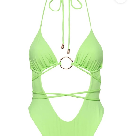 Kamari Swim - One Piece Limon Criss Cross Swimsuit XL NWT - Picture 3 of 4